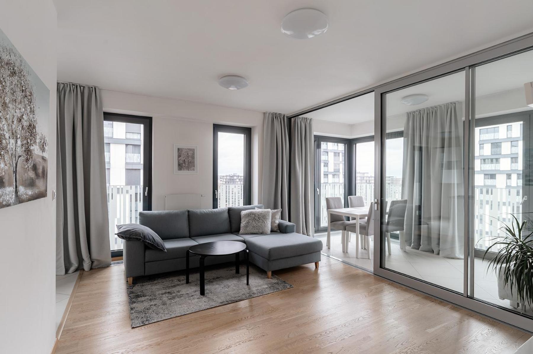 Garden Towers Apartment Praha Bagian luar foto